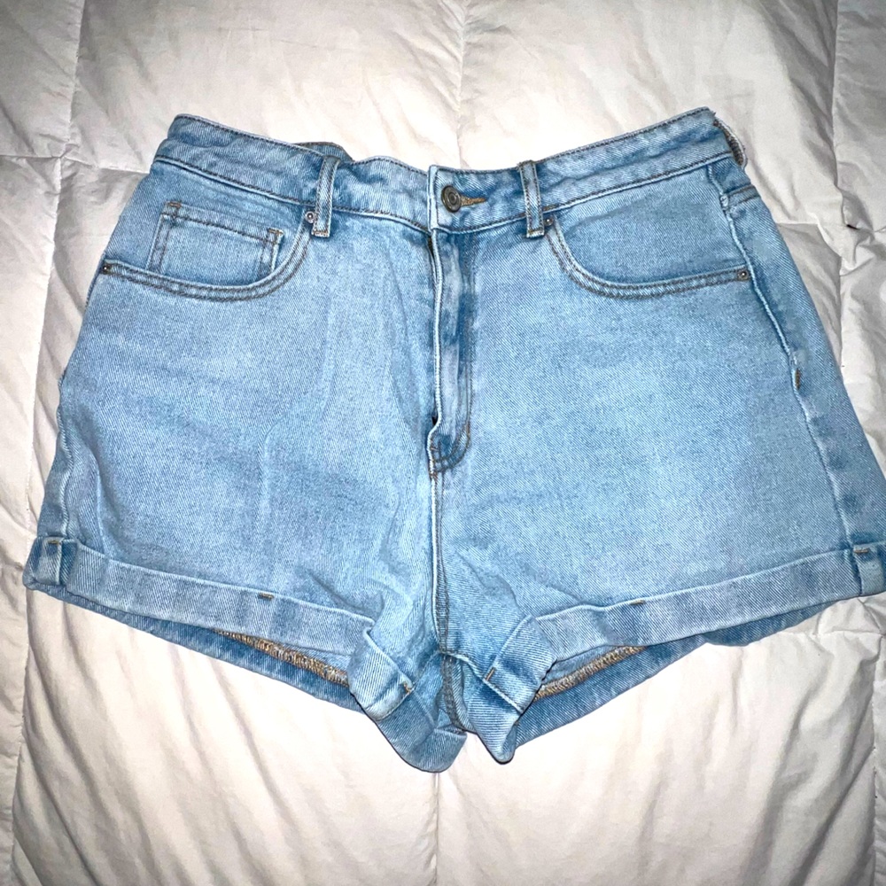 Pacsun high rise jean shorts